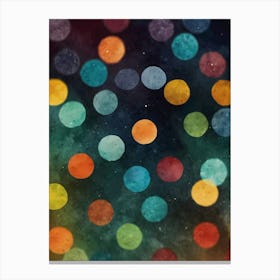 Polka Dots Canvas Print