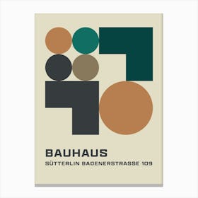 Bauhaus Neutral Print 2 Canvas Print