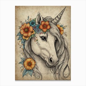 Unicorn 7 Canvas Print