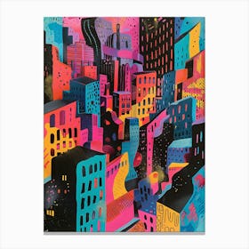 Cityscape 12 Canvas Print