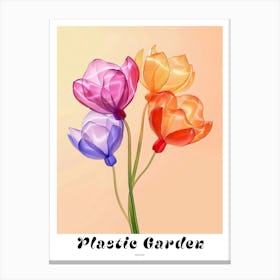 Dreamy Inflatable Flowers Poster Orchid 2 Canvas Print