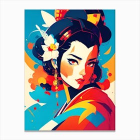 Geisha 97 Canvas Print