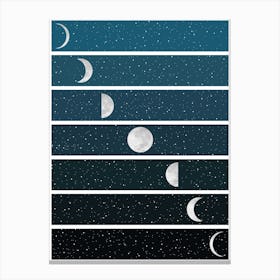 Phases Canvas Print