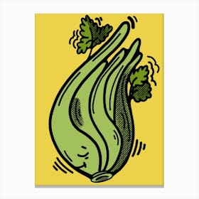 Celery Canvas Print