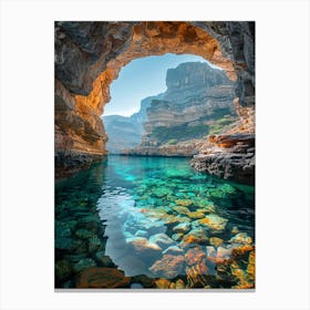 Cave In The Rock 1 Canvas Print