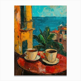 Rome Espresso Made In Italy 5 Canvas Print