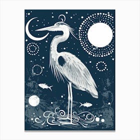 Blue Heron 11 Canvas Print