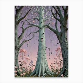 Creepy Tree Canvas Print