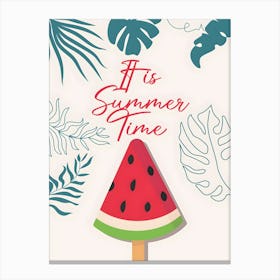 It Is Summer Time 1 Toile