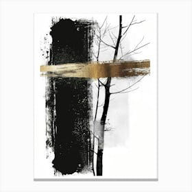 Black And Gold Canvas Print 54 Canvas Print