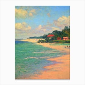 Englishman'S Bay Tobago Monet Style Canvas Print
