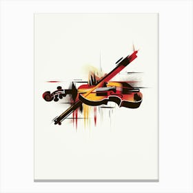 Violin Print Canvas Print