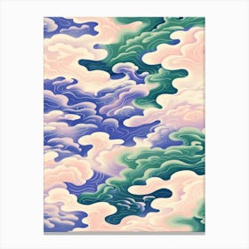 Chinese Clouds Canvas Print