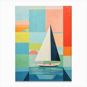 Sailboat 1 Canvas Print