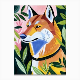 Fox In The Forest 2 Canvas Print