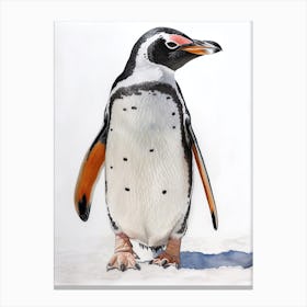 Humboldt Penguin Petermann Island Watercolour Painting Paint F18fd96f 9327 43b5 A87d Fe01524abddc 2 Canvas Print