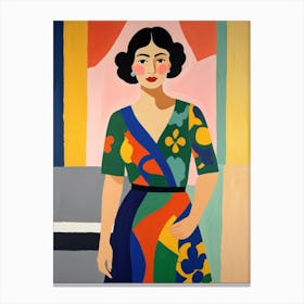 Asian Woman 7 Canvas Print