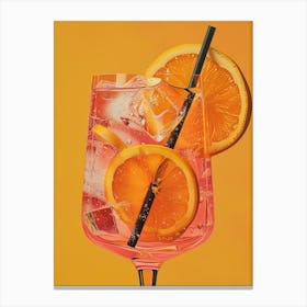 Aperol Spritz Art Print 302 Canvas Print