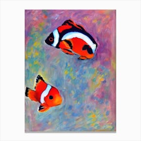 Clownfish Matisse Inspired Canvas Print