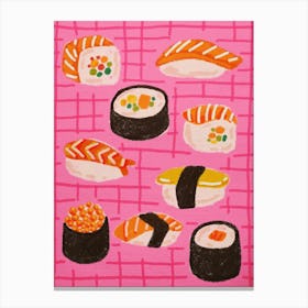 Sushi Art 1 Canvas Print