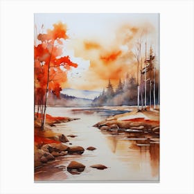 Watercolour Painting 1 Canvas Print