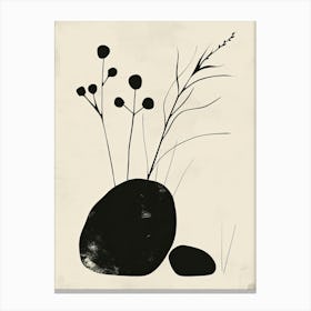 Honolulu Stone Park Bauhaus Minimalist Canvas Print