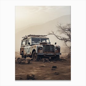 Land Rover Canvas Print