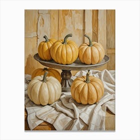 Pumpkins no1 Canvas Print