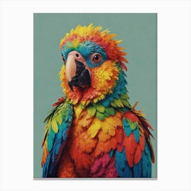 A Parrot Canvas Print