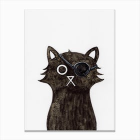 Fury Cat Canvas Print