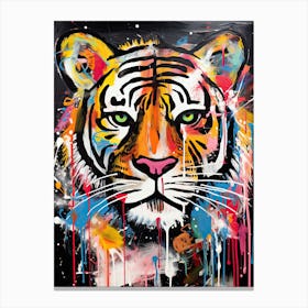 Neo Tiger Canvas Print