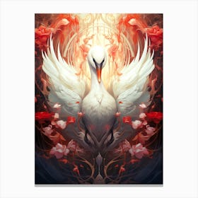 Swan Fantasy 1 Canvas Print