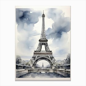 Eiffel Tower art print Canvas Print