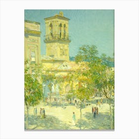 Street Of The Great Captain, Córdoba, Frederick Childe Hassam Canvas Print