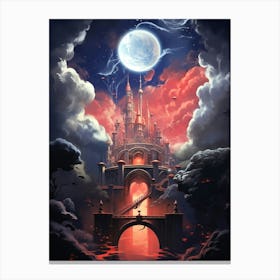 Castle In The Sky 10 Canvas Print