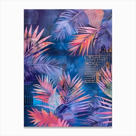 Palm Leaves 8 Canvas Print