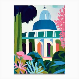 Kew Gardens, United Kingdom Abstract Still Life Canvas Print