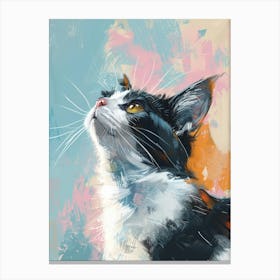 Cat In The Sky 9 Canvas Print