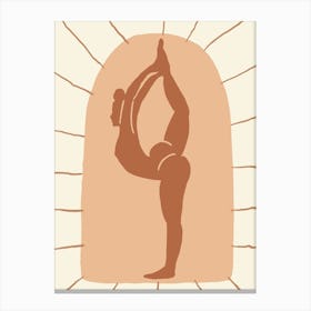 Yoga Pose 8 Canvas Print