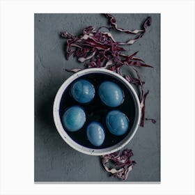 Blue Eggs 5 Canvas Print