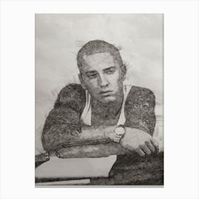 Eminem By Person 1 Canvas Print