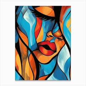 Abstract Of A Woman 62 Canvas Print