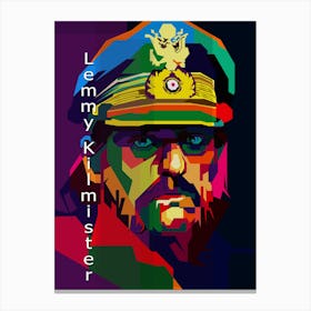 Lemmy Kimmister Canvas Print