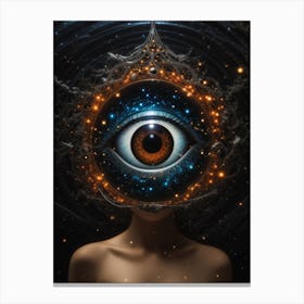 Eye Of The Universe Print  Canvas Print