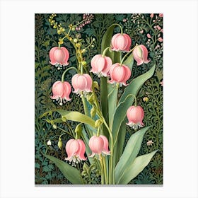 William Morris Lily Of The Valley 4 Canvas Print