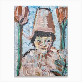 Pierrot Canvas Print