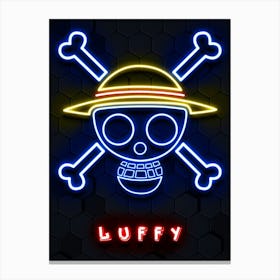 One Piece Luffy Canvas Print