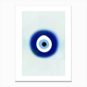 Dopamine Decor 666 Aura Evil Eye Canvas Print