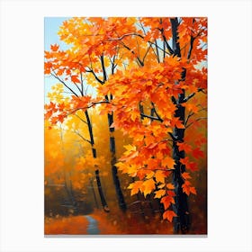 Autumn Trees 10 Canvas Print