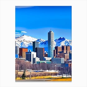 Denver  Photography Canvas Print